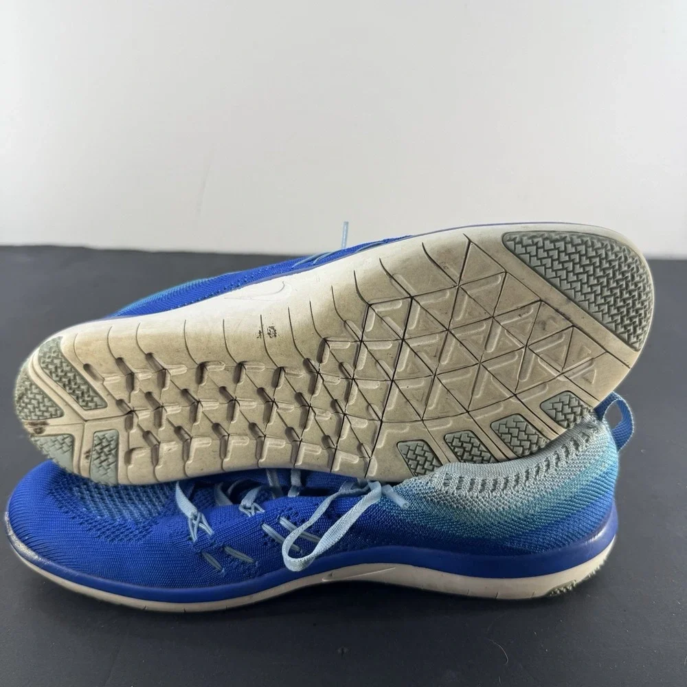 Nike Free TR Focus Flyknit Women's 11 Blue Running Training Shoes 844817-401 - Picture 14 of 14